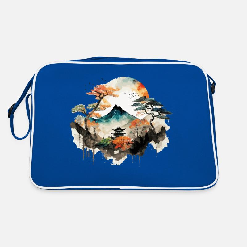 Asian Mountain Retro Bag