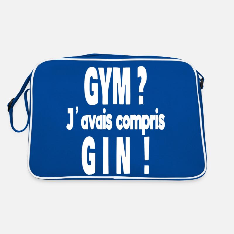 gym ? j'avais compris gin ! Sac Retro