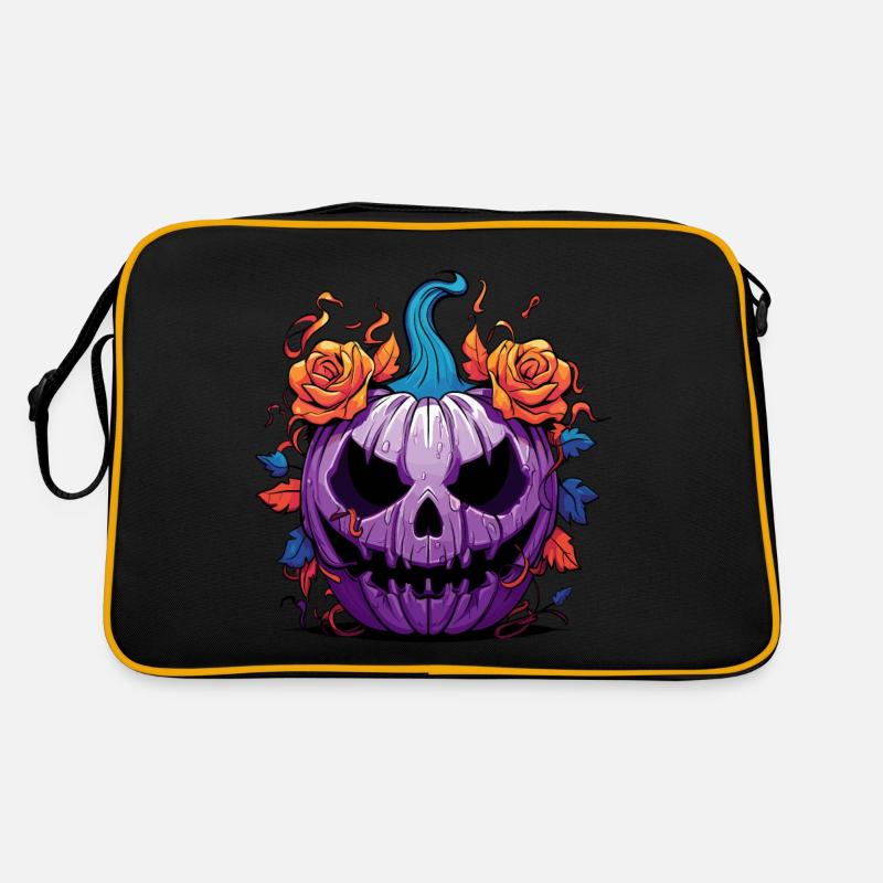 Halloween Pumpkin Retro Bag