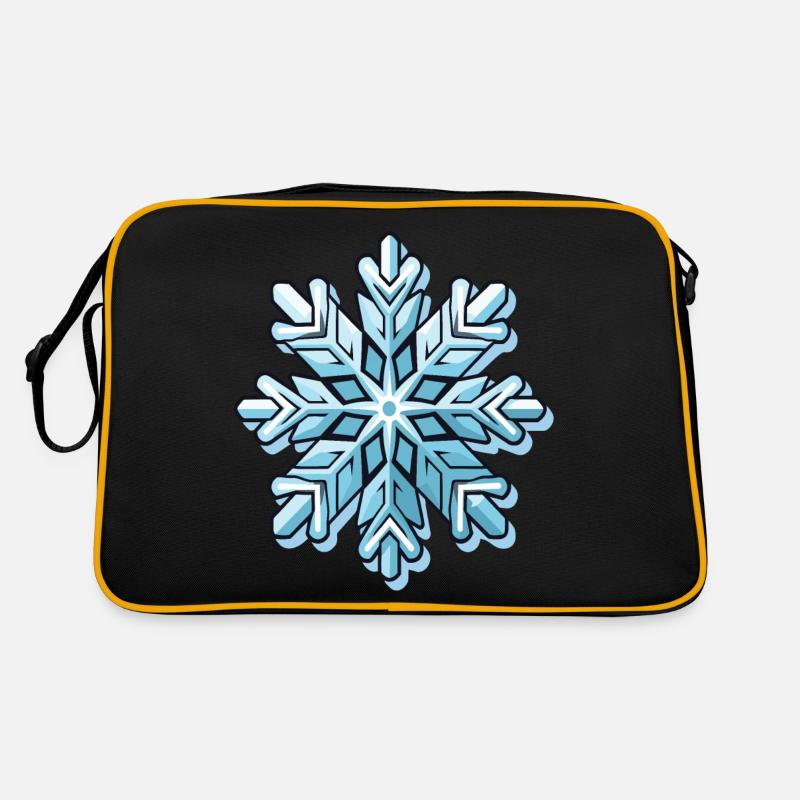 Snowflake Retro Bag