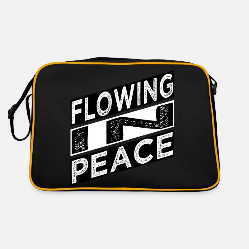 sayings joke cool breathing present idea happy fun Retro Tasche