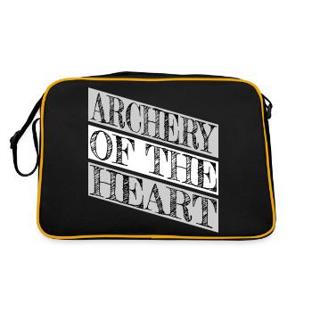 emotional intimacy funny passion awesome - Retro Bag - black/gold - Back