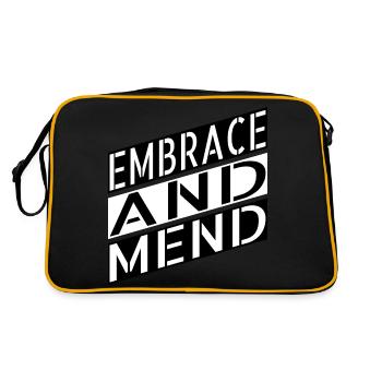 Communauté de soutien holistique de guérison - Sac Retro - noir/or - Dos