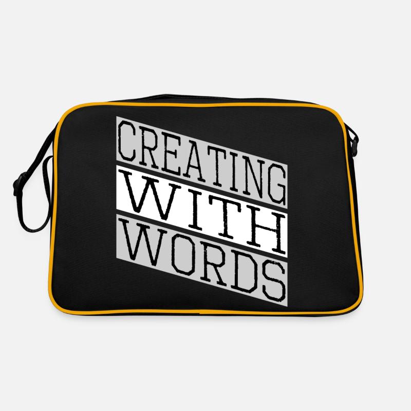 creative thinking self-publishing Retro Tasche