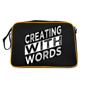 Arts littéraires Inspiration d’écriture Blagues - Sac Retro - noir/or - Dos