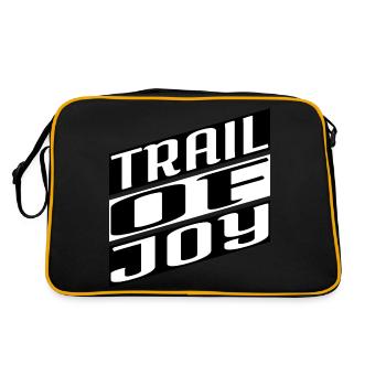 Aventures à vélo Déclaration de blague Communauté cycliste - Sac Retro - noir/or - Dos