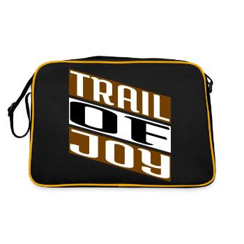trail riding mountain biking tips downhill biking - Retro Bag - black/gold - Back