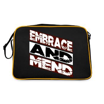Réseau de soutien Relations de soutien Heureux - Sac Retro - noir/or - Dos
