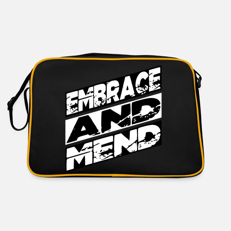 self-healing support network gift offering help Retro Tasche
