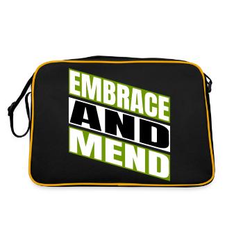 Fournir du soutien idée cadeau pratiques de guérison geek - Sac Retro - noir/or - Dos