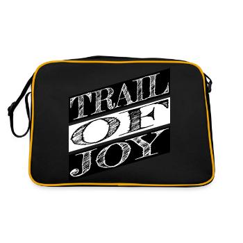 Voyage heureux Vivre la félicité Génial Heureux - Sac Retro - noir/or - Dos