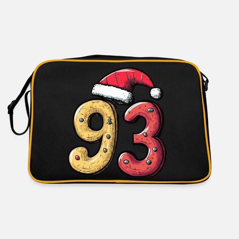 Biscuit de Noël à 93 chiffres Sac Retro