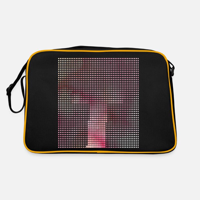 Buchstabe T Retro Tasche