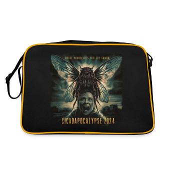 Film Horreur Cigales 2024 - Sac Retro - noir/or - Dos