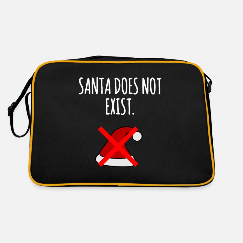 Der Weihnachtsmann existiert nicht: Weihnachtsmann Gläubiger Retro Tasche