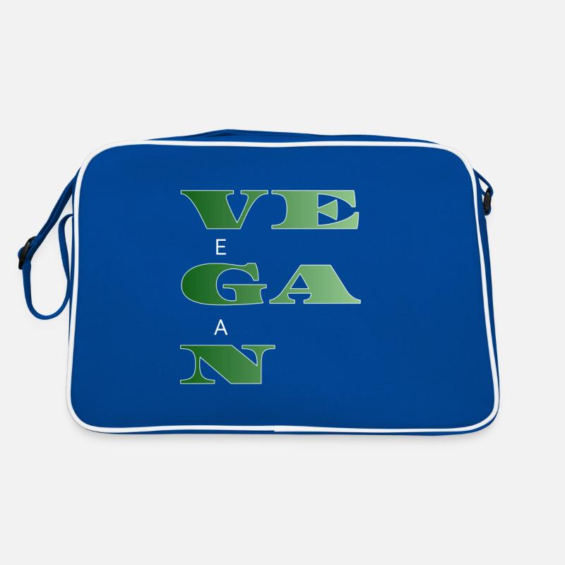 VÉGÉTALIEN Sac Retro