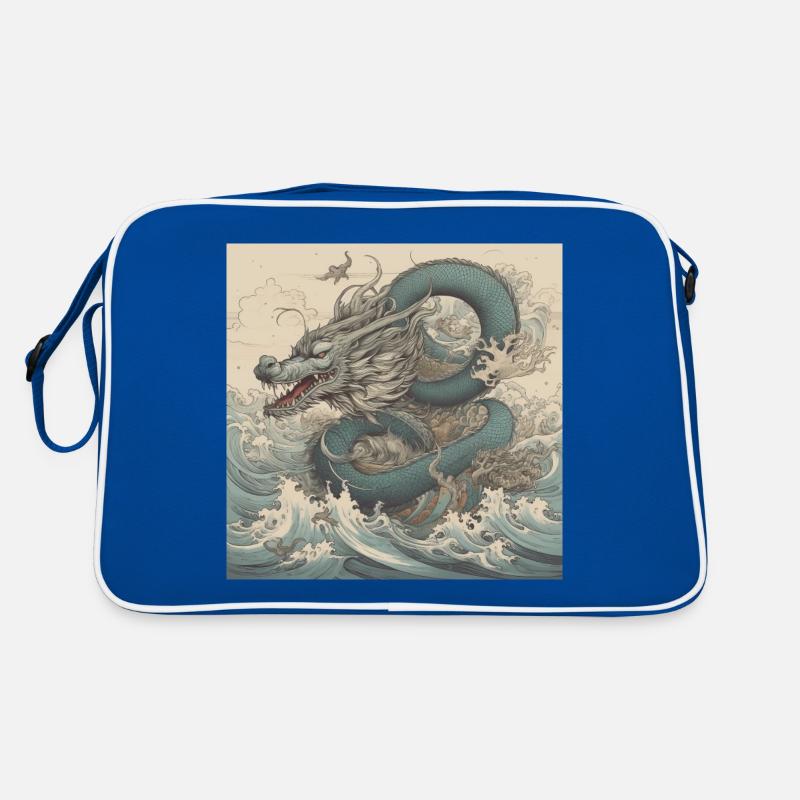 Drache Retro Tasche