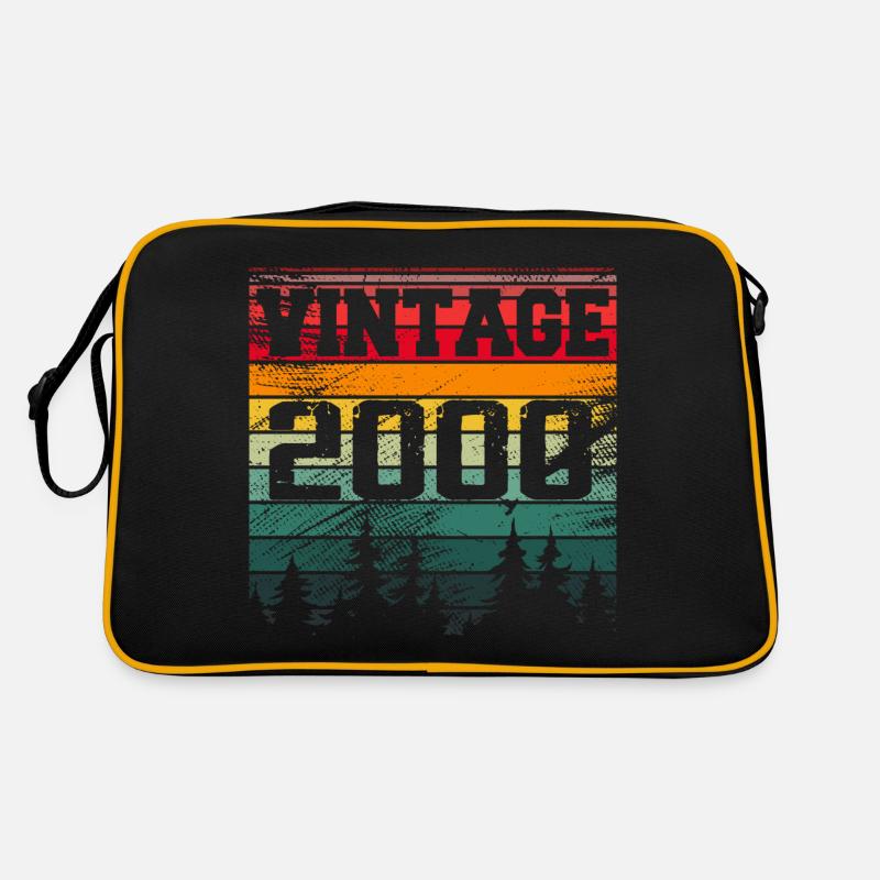 2000 Vintage 2000 Retro Geburtstagsgeschenk Retro Tasche