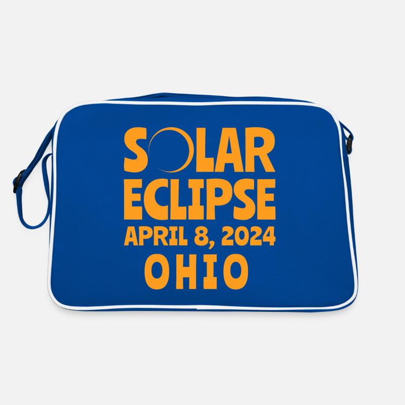 Solar Eclipse 2024 Ohio Retro Bag