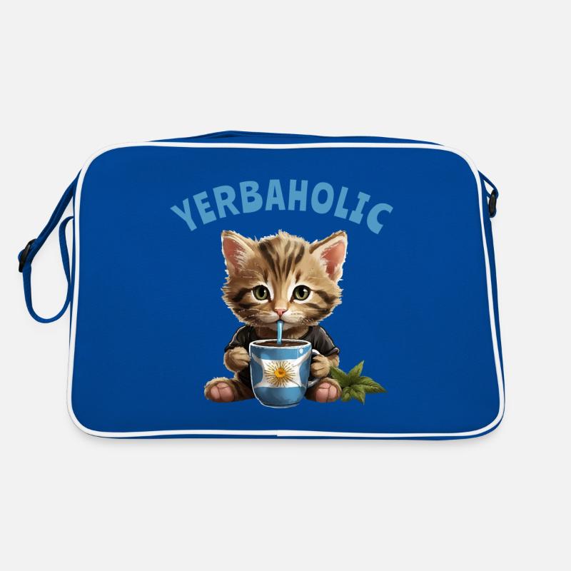 Yerba Mate Cat Yerbaholic Retro Bag