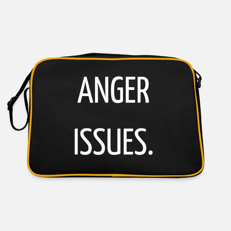 Anger issues Retro Bag