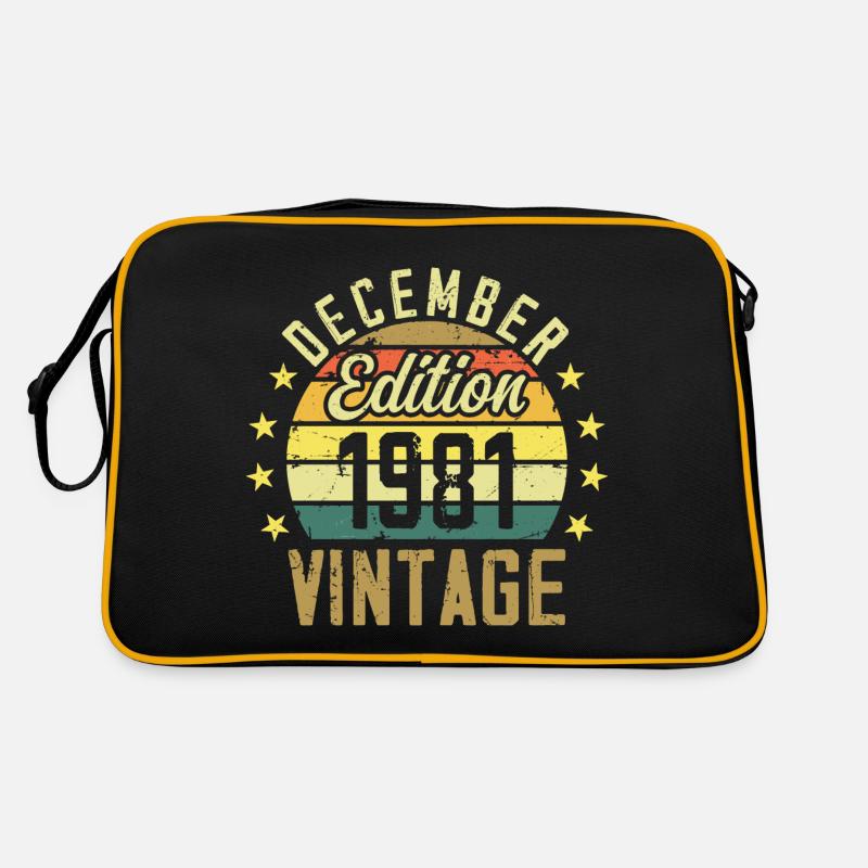 Légendes Sont Nés En Décembre 1981 - Édition 1981 Sac Retro