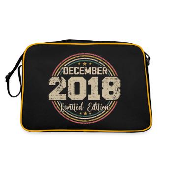 The Legends were born in December 2018 - 2018 - Retro Bag - black/gold - Back