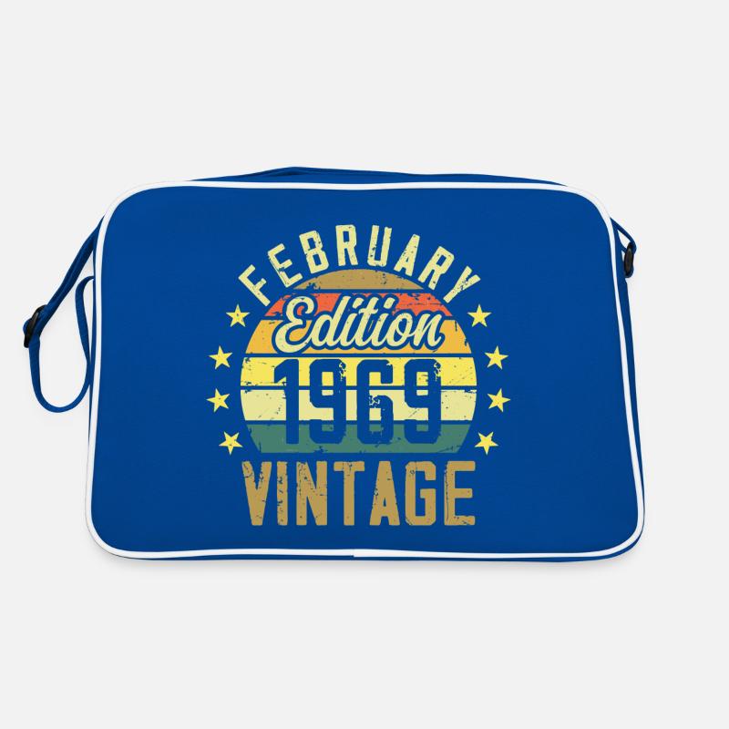 55th Anniversary - February 1969 Gift - 55th Retro Bag
