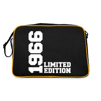 Cadeau Anniversaire Millésime 1966 Classique 1966 - Sac Retro - noir/or - Dos
