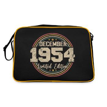Les Légendes Sont Nées En Décembre 1954 - 1954 - Sac Retro - noir/or - Dos