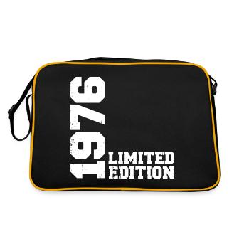 Cadeau Anniversaire Millésime 1976 Classique 1976 - Sac Retro - noir/or - Dos
