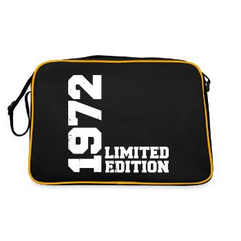 Cadeau Anniversaire Millésime 1972 Classique 1972 - Sac Retro - noir/or - Dos