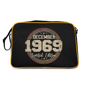 Les Légendes Sont Nées En Décembre 1969 - 1969 - Sac Retro - noir/or - Dos