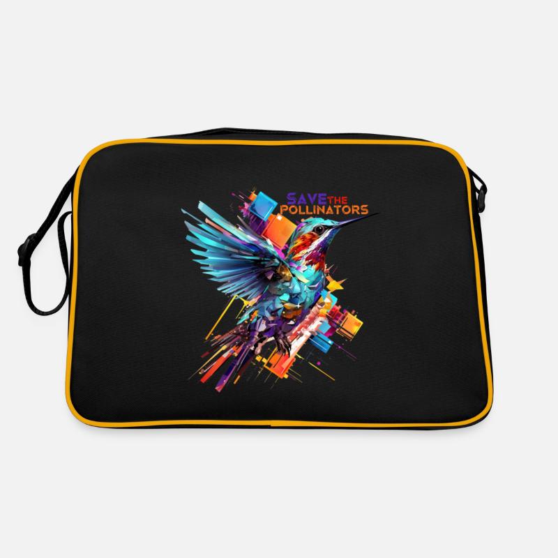 Save the Pollinators Retro Bag