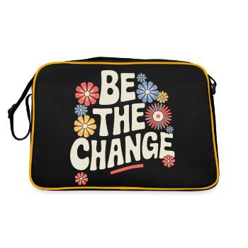 Altruismo Selfless Giving Giving School Spirit - Retro Bag - black/gold - Back