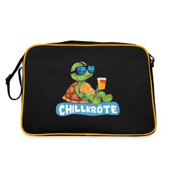 Crapaud refroidir - Sac Retro - noir/or - Dos