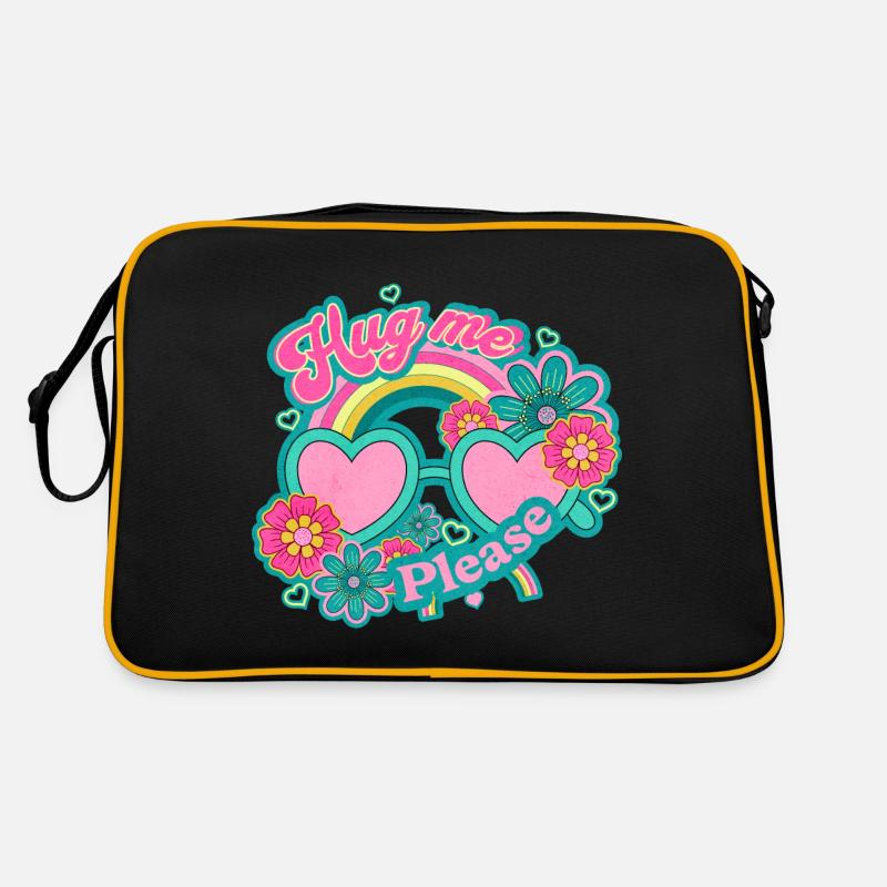 Umarme mich bitte, Retro Tasche