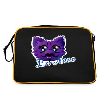 ErrNano - Retro Tasche - Schwarz/Gold - Hinten