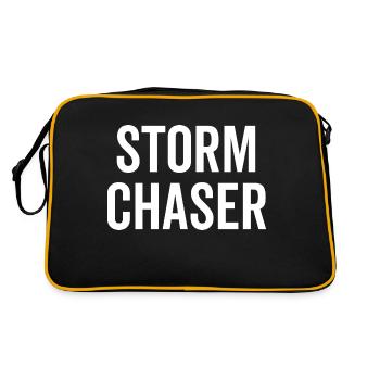 Storm Chaser - Retro Bag - black/gold - Back