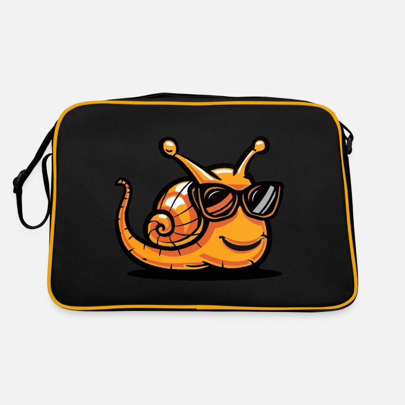 Escargot Bande dessinée cool Sac Retro