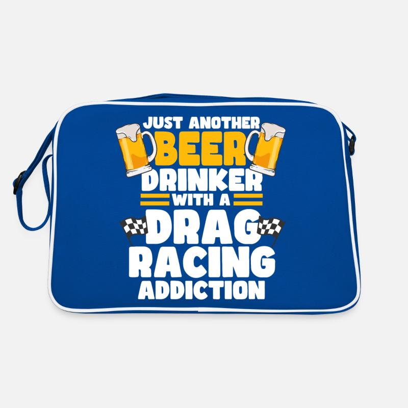 Nur ein weiterer Biertrinker mit einer Sucht nach Retro Tasche