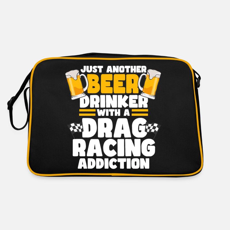 Nur ein weiterer Biertrinker mit einer Sucht nach Retro Tasche