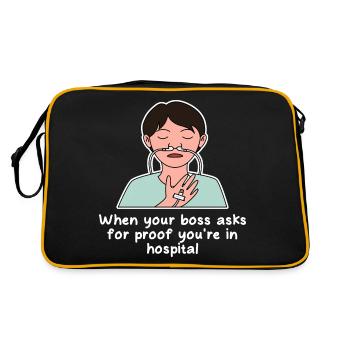 Pas de design fonctionnel pour les jeunes Pinoys fiers - Sac Retro - noir/or - Dos