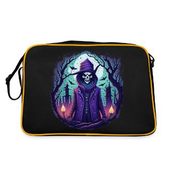 Gruseliges Halloween-partykostüm Zombie - Retro Bag - black/gold - Back