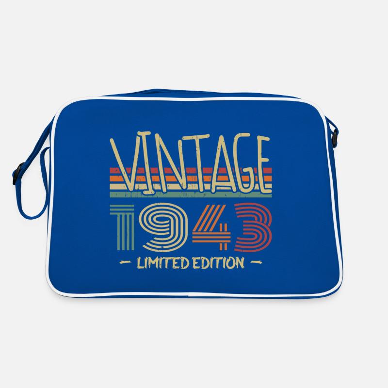 Vintage 1943 Retro 1943 Anniversary Gift Retro Bag