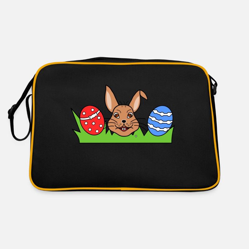 Happy Easter Eggs Retro Bag