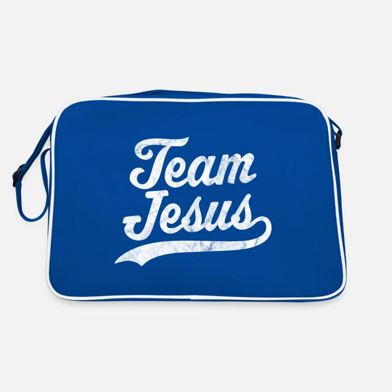 Team Jesus Retro Tasche