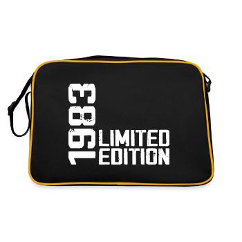 Legendary since 1983 Birthday Gift 1983 - Retro Bag - black/gold - Back