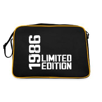 Legendary since 1986 Birthday Gift 1986 - Retro Bag - black/gold - Back
