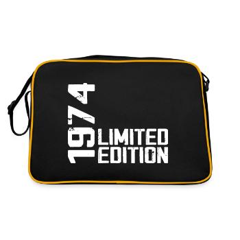 Legendary since 1974 Birthday Gift 1974 - Retro Bag - black/gold - Back